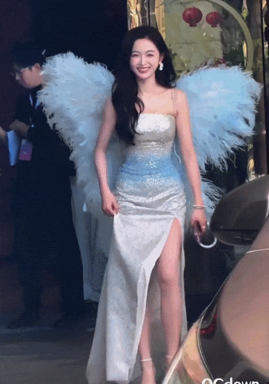 吴宣仪惊慌表情