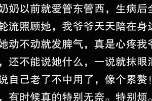 分手男友啃老、公务员姐姐晋升、姥姥养老院趣事